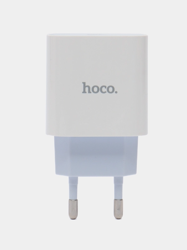 Зарядка для телефона type С зарядное устройство Hoco C76A Plus 20W, 3.0 QС, белый