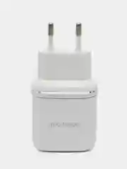 Белый зарядное устройство для телефона 18W, 3A, Quick Charge 2.0/3.0