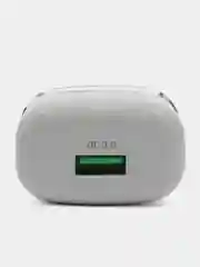 Белый зарядное устройство для телефона 18W, 3A, Quick Charge 2.0/3.0