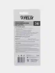 Серый металлик эпоксидный клей Felix