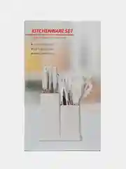 Мятный набор кухонных принадлежностей, 19 предметов, 6 цветов