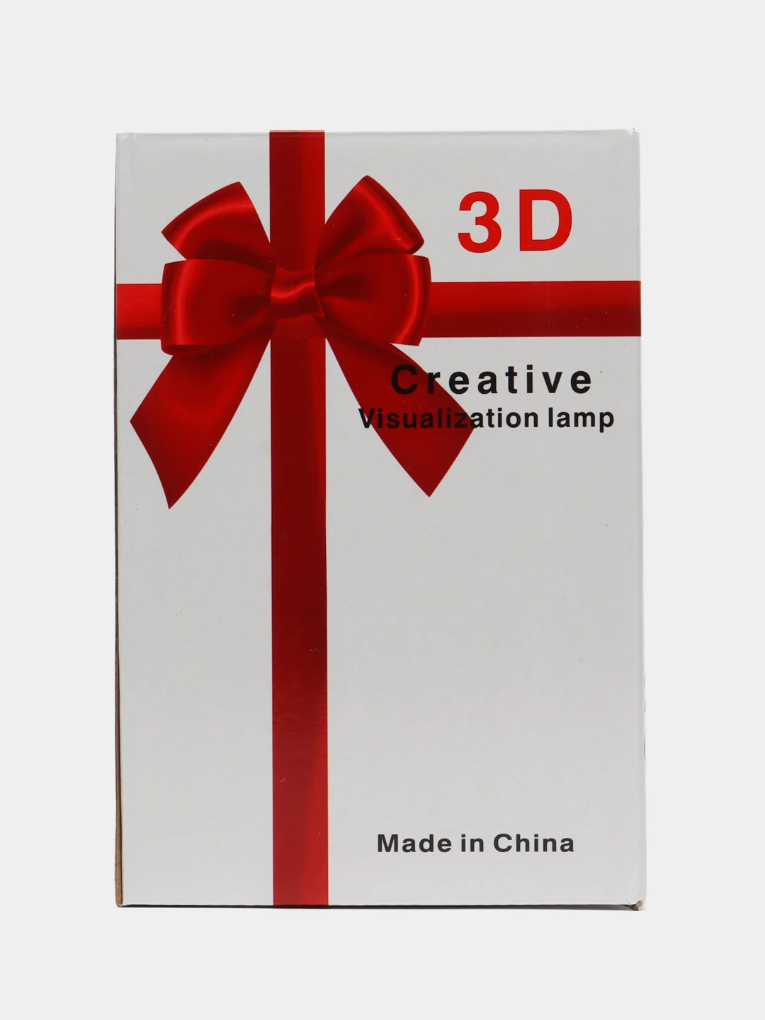Золотой подарочный 3D светильник-ночник, с кнопкой вкл/выкл, питание USB, подарок на 8 марта