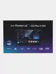 Магнитола 2 DIN с Android 14.0, память 2 GB/32 GB, экран 10", Bluetooth, USB