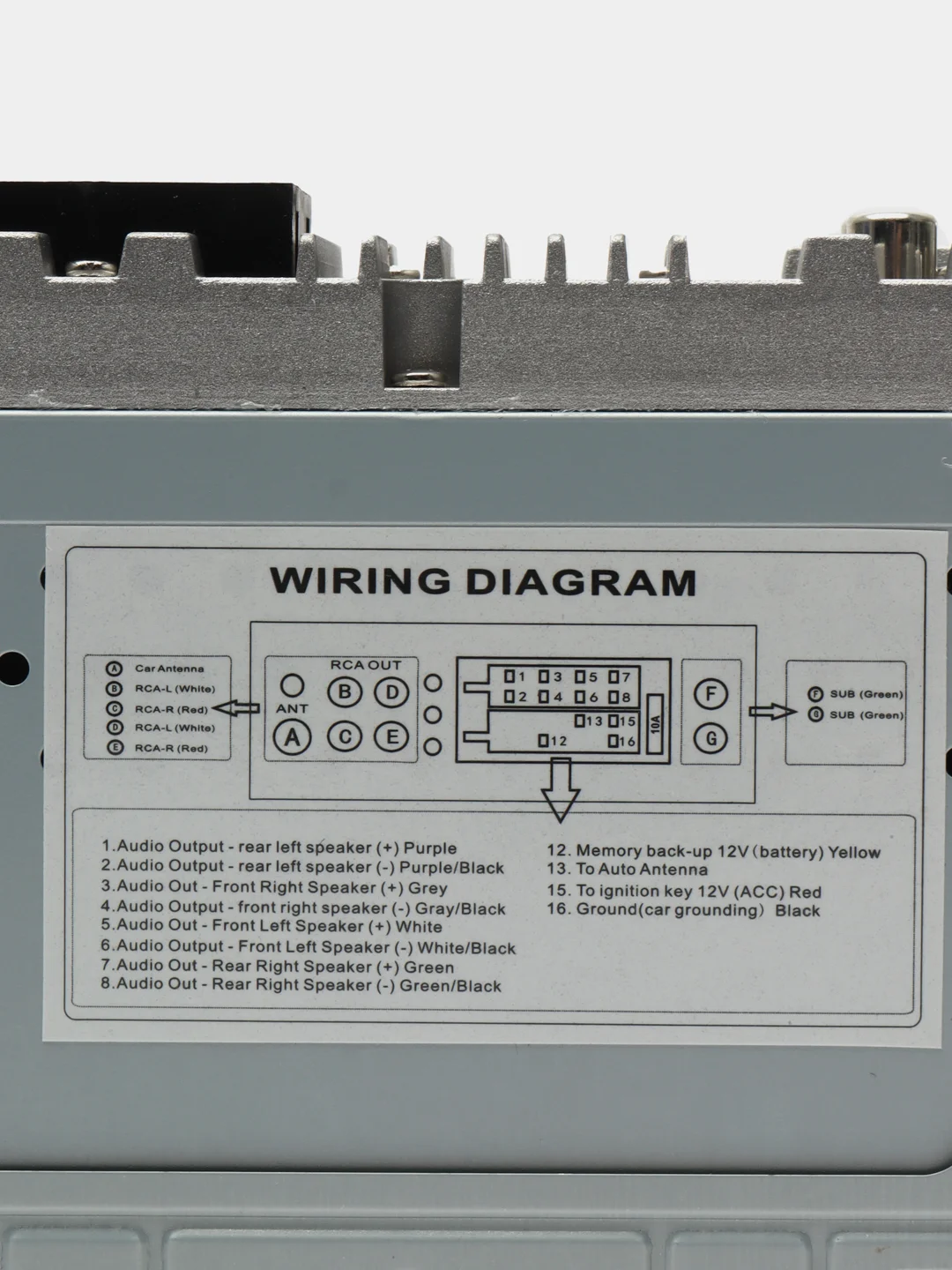 Автомагнитола Dv-Pioneer.Ok DEH-MP2850, Bluetooth, 1 din