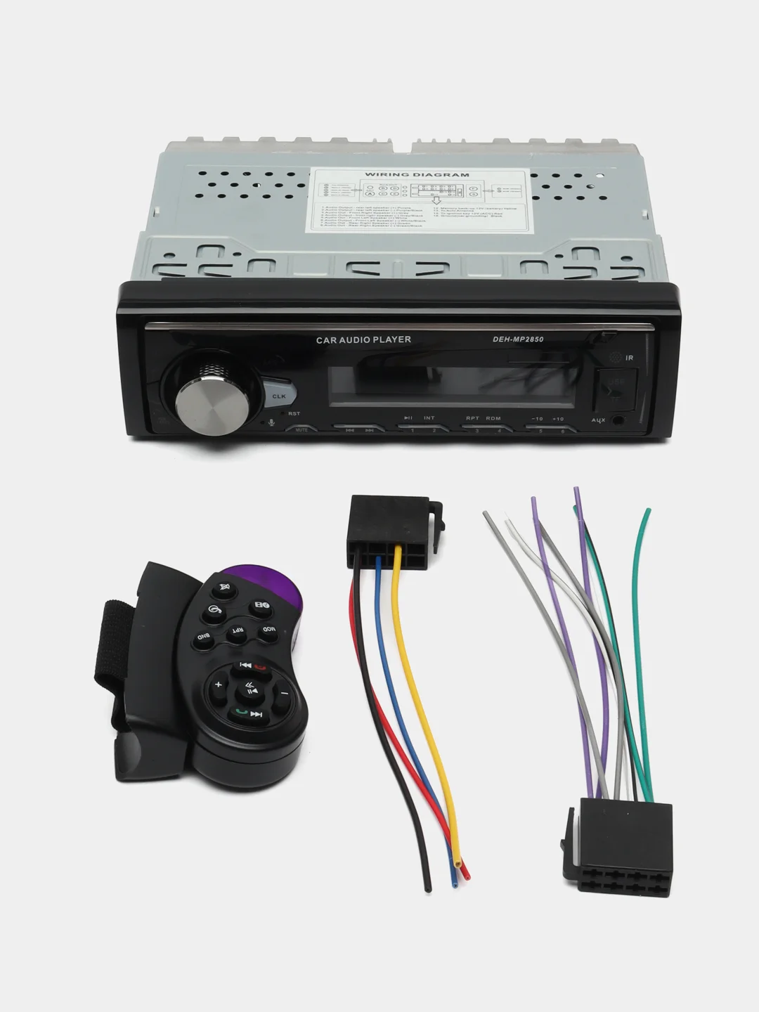 Автомагнитола Dv-Pioneer.Ok DEH-MP2850, Bluetooth, 1 din