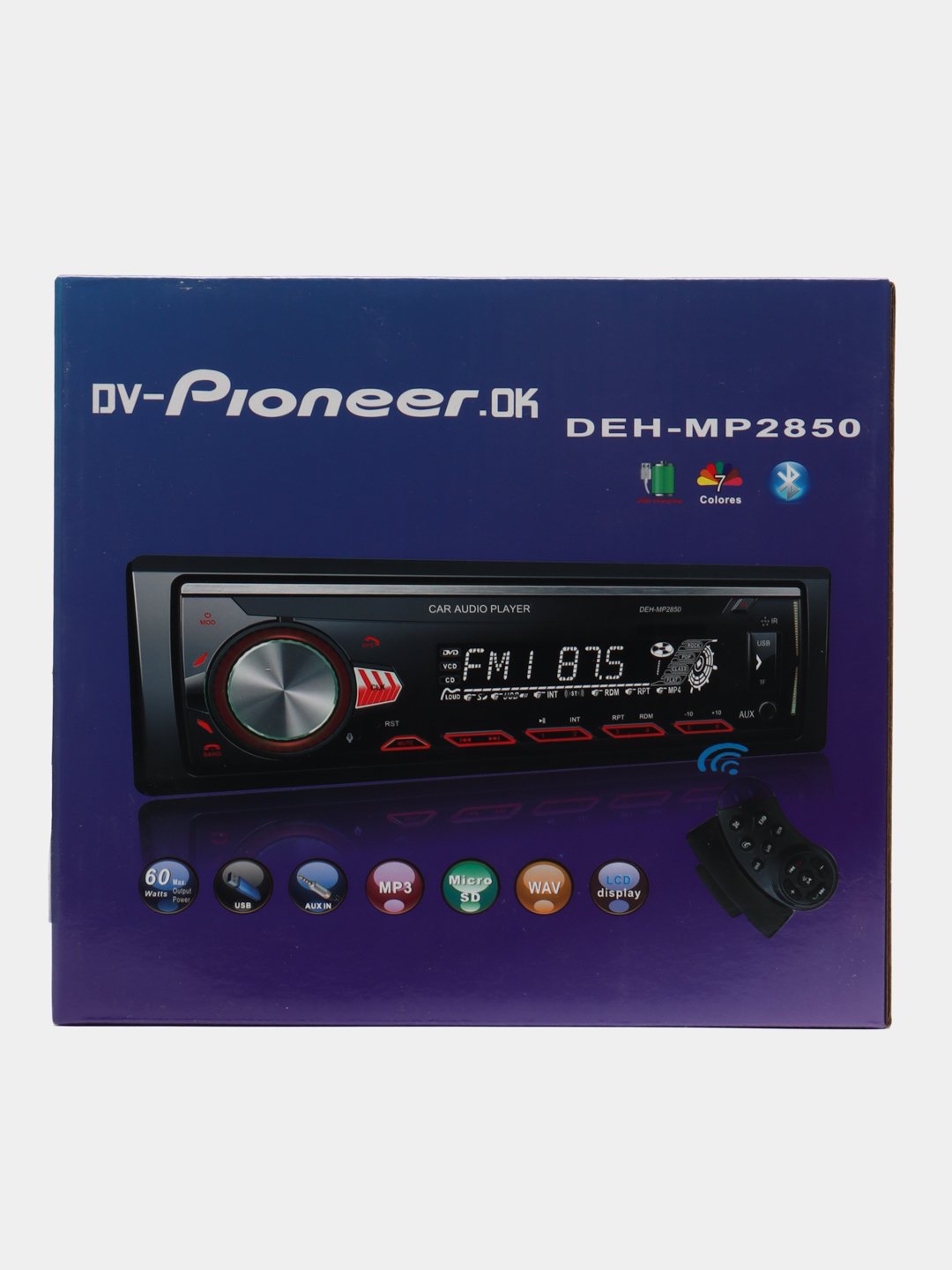 АвтомагнитолаDv-Pioneer.OkDEH-MP2850,Bluetooth,1dinкупитьпоцене0₽винтернет-магазинеKazanExpress