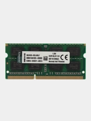 Kingston оперативная память для ноутбука DDR3, 8 ГБ, 1600 MHz, 1x8 ГБ, LapTop