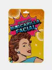 Желтый маска для лица тканевая