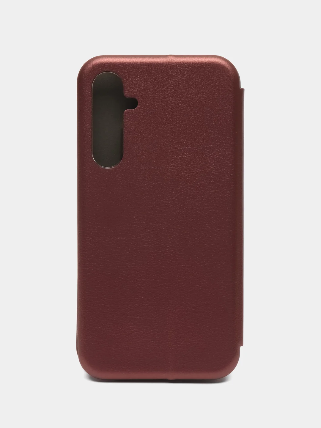 Бордовый чехол книжка для Samsung A55, A35, A25, A15