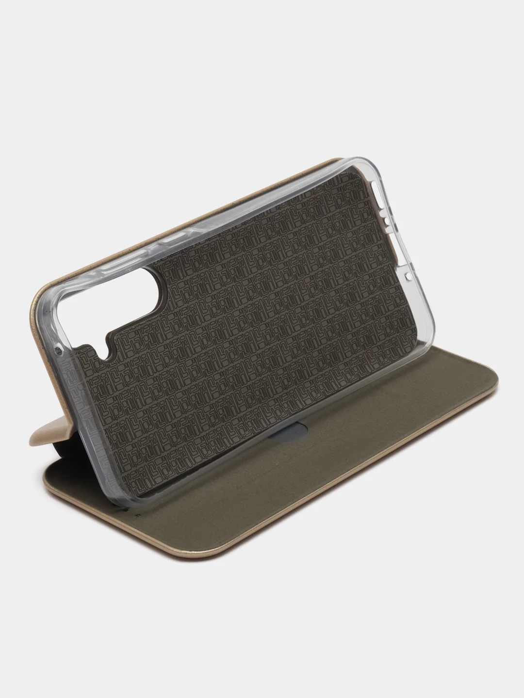 Золотой чехол книжка для Samsung A55, A35, A25, A15