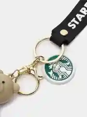 Угольный брелок на ключи,рюкзак,сумку Мишка Starbucks,Медвежонок,Wednesday,Гарри Потер,death note