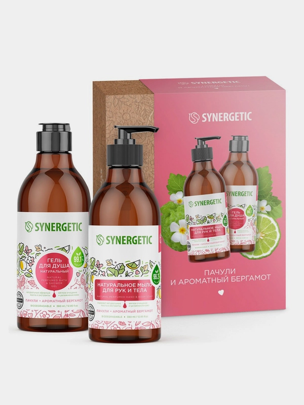 Подарочный набор SYNERGETIC для рук и тела