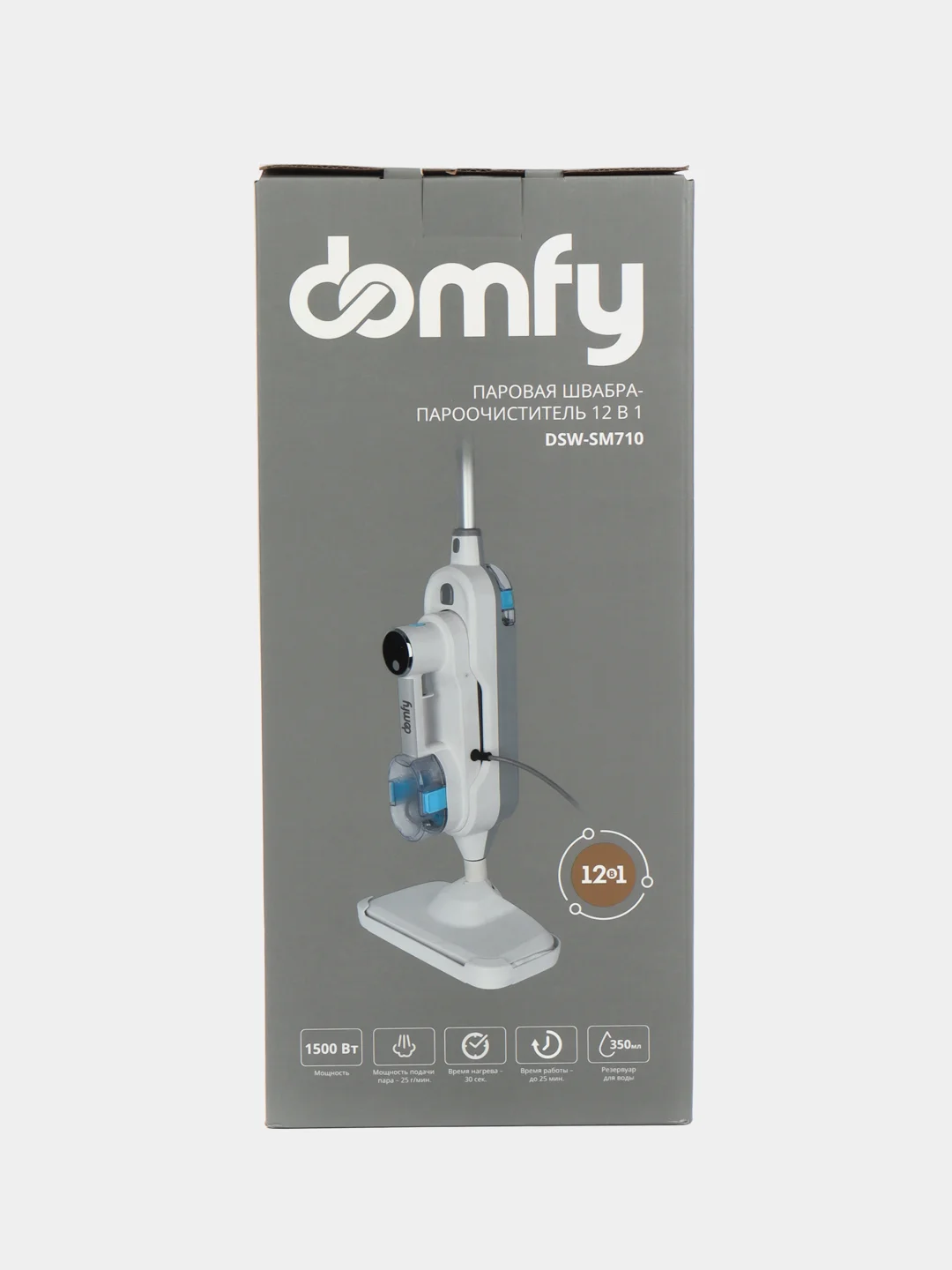 Паровая швабра DOMFY DSW-SM710 белый