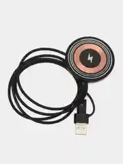Беспроводная магнитная зарядка, алюминиевая, MagSafe USB-C, 15W
