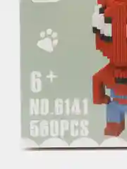 Алый 3d конструктор, Пикачу, фигурки аниме, Человек-паук, Iron Man, Куроми, Стич, Хеллоу Китти