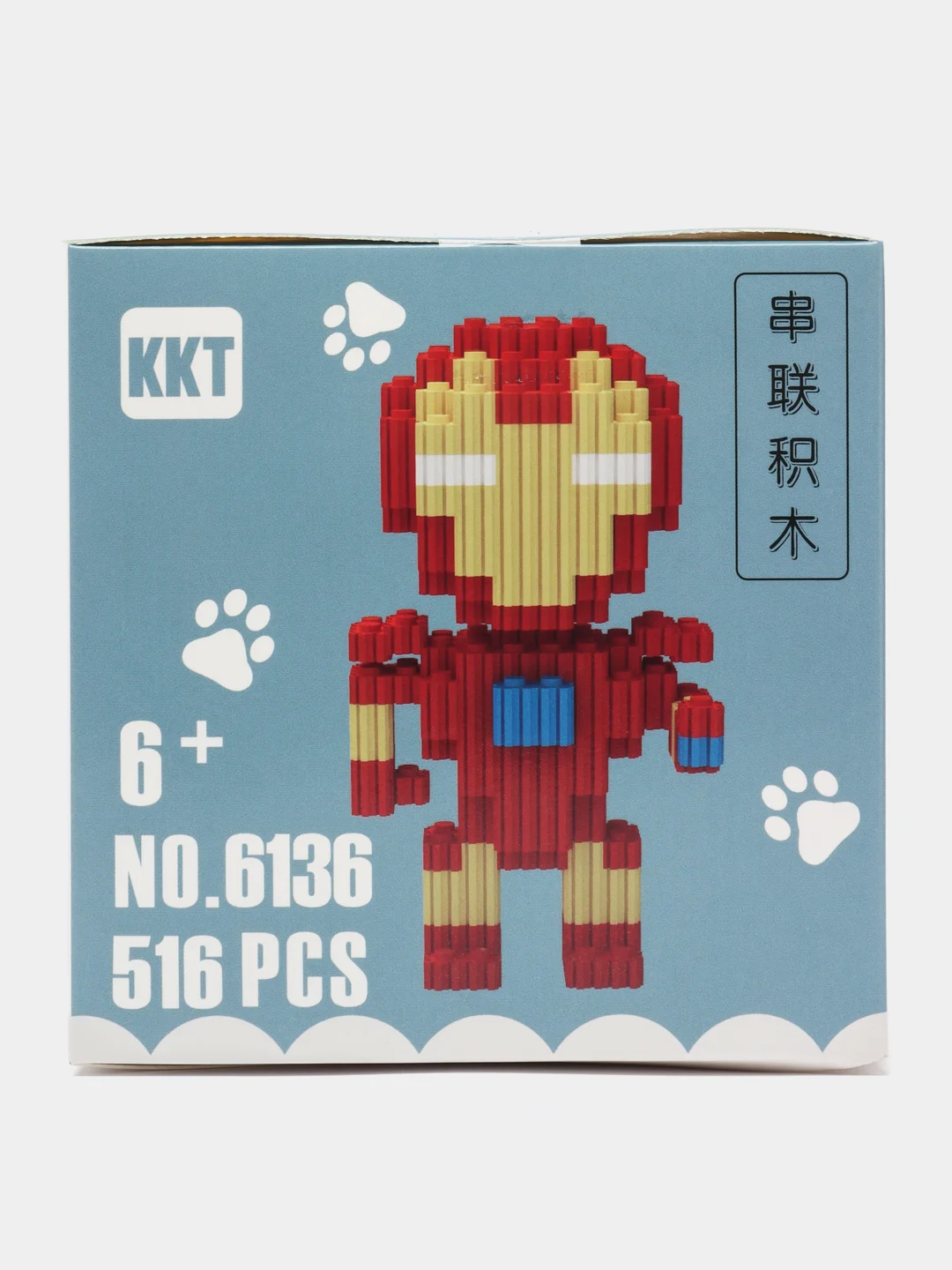 Бронзовый 3d конструктор, Пикачу, фигурки аниме, Человек-паук, Iron Man, Куроми, Стич, Хеллоу Китти