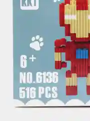Бронзовый 3d конструктор, Пикачу, фигурки аниме, Человек-паук, Iron Man, Куроми, Стич, Хеллоу Китти