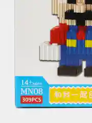 Разноцветный 3d конструктор, Пикачу, фигурки аниме, Человек-паук, Iron Man, Куроми, Стич, Хеллоу Китти