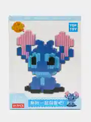 Синий 3d конструктор, Пикачу, фигурки аниме, Человек-паук, Iron Man, Куроми, Стич, Хеллоу Китти