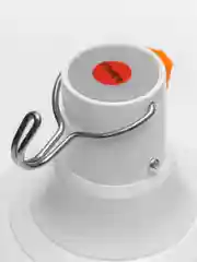 Белый фонарь-лампа кемпинговый, аккумуляторный, светодиодный, с USB кабелем