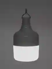 Белый фонарь-лампа кемпинговый, аккумуляторный, светодиодный, с USB кабелем