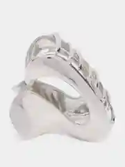 Серебряный металлическая заколка
