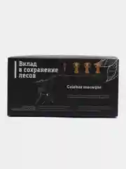 Уголь кокосовый для кальяна Crown Airflow, ребристый, 25 мм, 72 штук 1 кг в кубиках