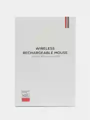 Зеленый мышь компьютерная, беспроводная, USB 2.4G, прозрачный корпус