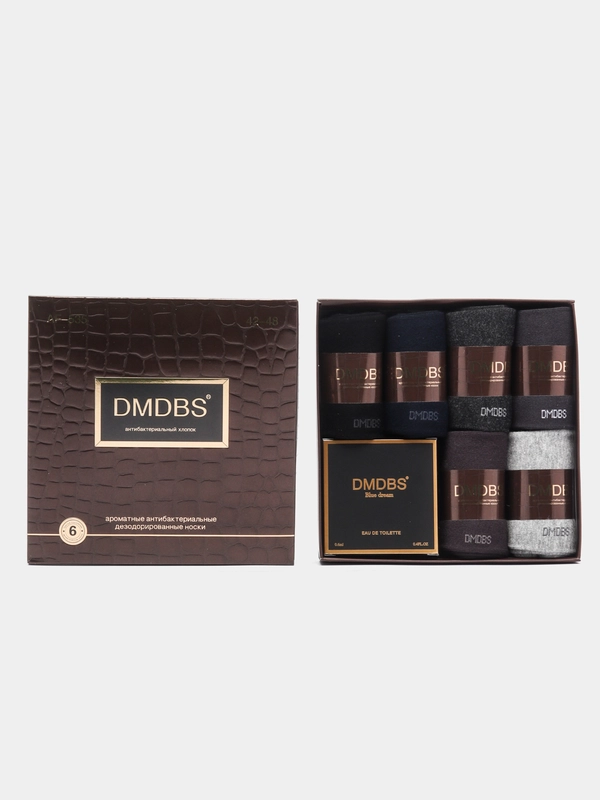 Подарочный набор носков для мужчин DMDBS, 6 пар