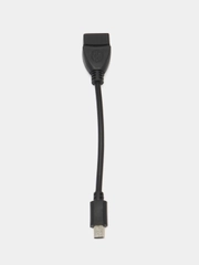 Адаптер Mini USB - USB OTG 2.0 15 см