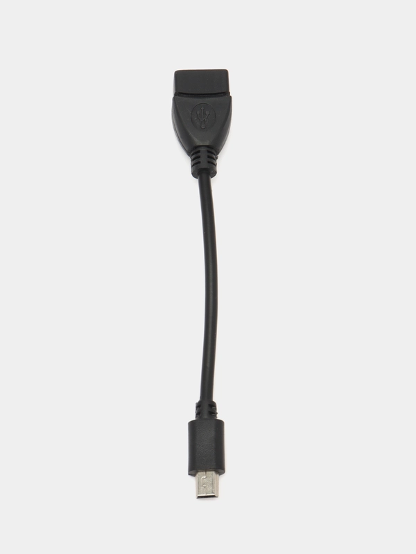 Адаптер Mini USB - USB OTG 2.0 15 см