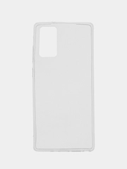 Чехол Samsung Galaxy Note 20 прозрачный силиконовый