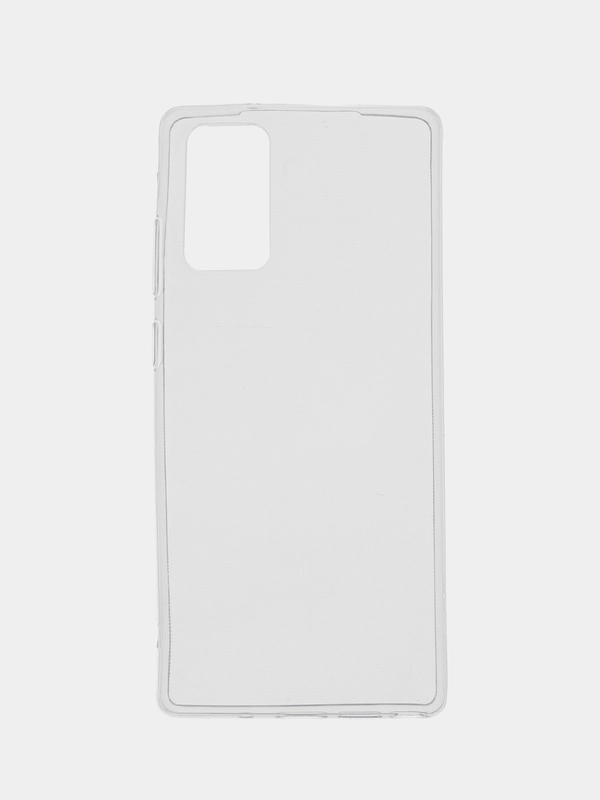 Чехол Samsung Galaxy Note 20 прозрачный силиконовый