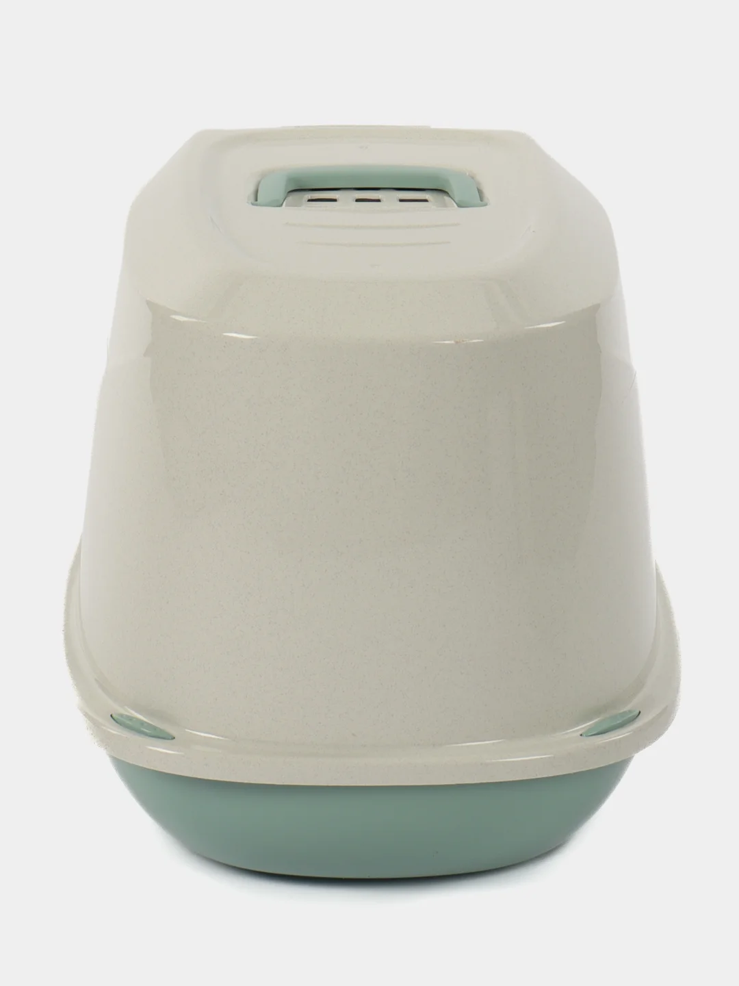 Розовый туалет для кошек закрытый  GEORPLAST GALAXY JAMBO