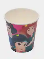 Розовый стаканчики принцессы