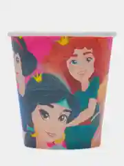 Розовый стаканчики принцессы