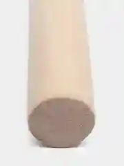 Белый флажок сигнальный на деревянной палочке