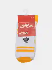 Белый носки женские Omsa ACTIVE 153