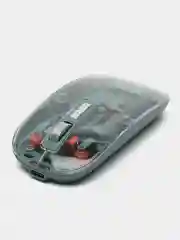 Мышь компьютерная, беспроводная, USB 2.4G, прозрачный корпус