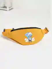 Желтый поясная сумка детская BRAWL STARS, MINECRAFT, POCEMON, ХАГИ ВАГИ  КИСИ МИСИ