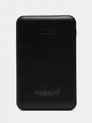 Черный повербанк с беспроводной зарядкой Power bank В11, 5000 mah аккумулятор Demaco