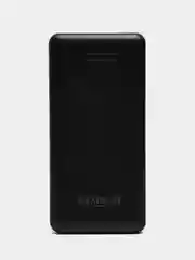 Черный повербанк с беспроводной зарядкой Power bank В12, 10000 mah аккумулятор Demaco