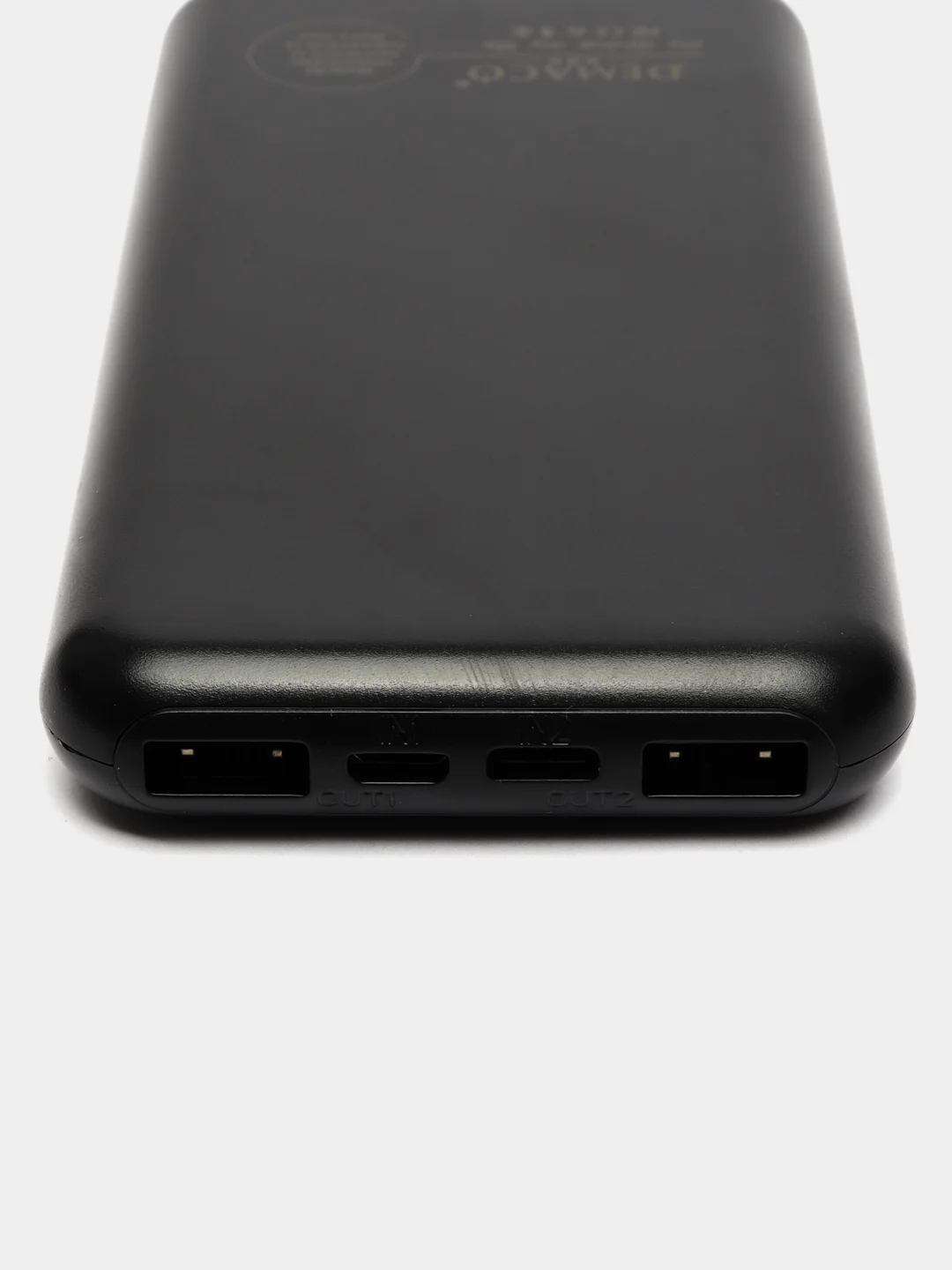 Черный повербанк Power bank В2, 10000 mah аккумулятор Demaco