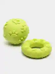 Игрушка для собак, набор 5 шт, кость, мячик, кольцо, Color Si