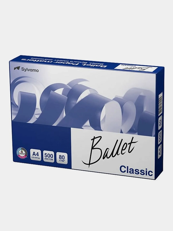 Бумага BALLET CLASSIC 500 листов, 80 г/м2, А4, марка В