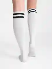 Белый гольфы женские хлопковые Minimi MINI CLASSIC 6201