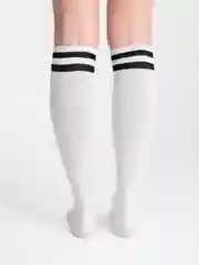 Белый гольфы женские хлопковые Minimi MINI CLASSIC 6201