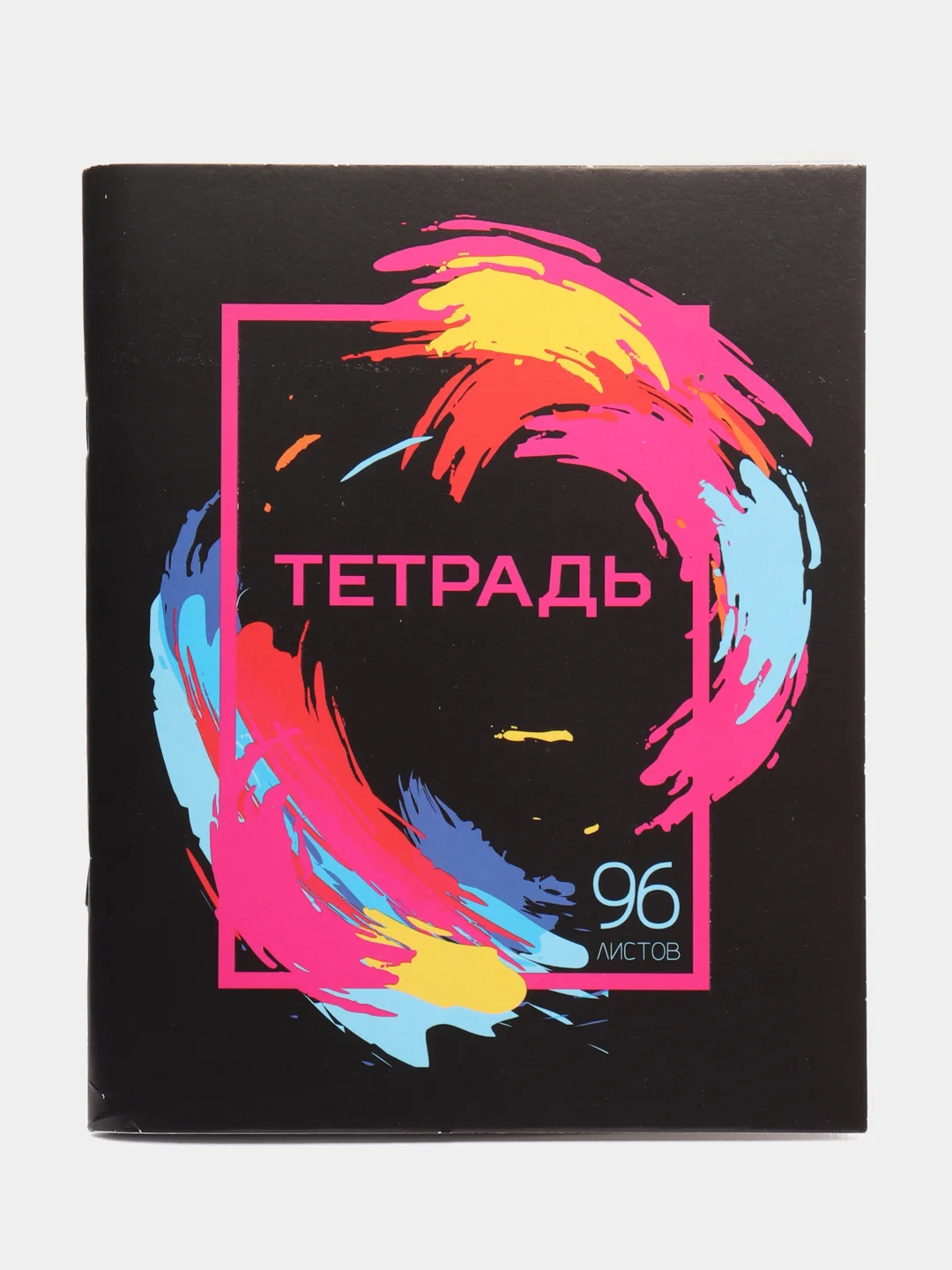 Красный тетрадь 96 листов в клетку Calligrata "Орнамент", обложка мелованный картон