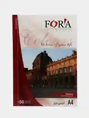 Фотобумага Fora, глянцевая, А4, 50 л