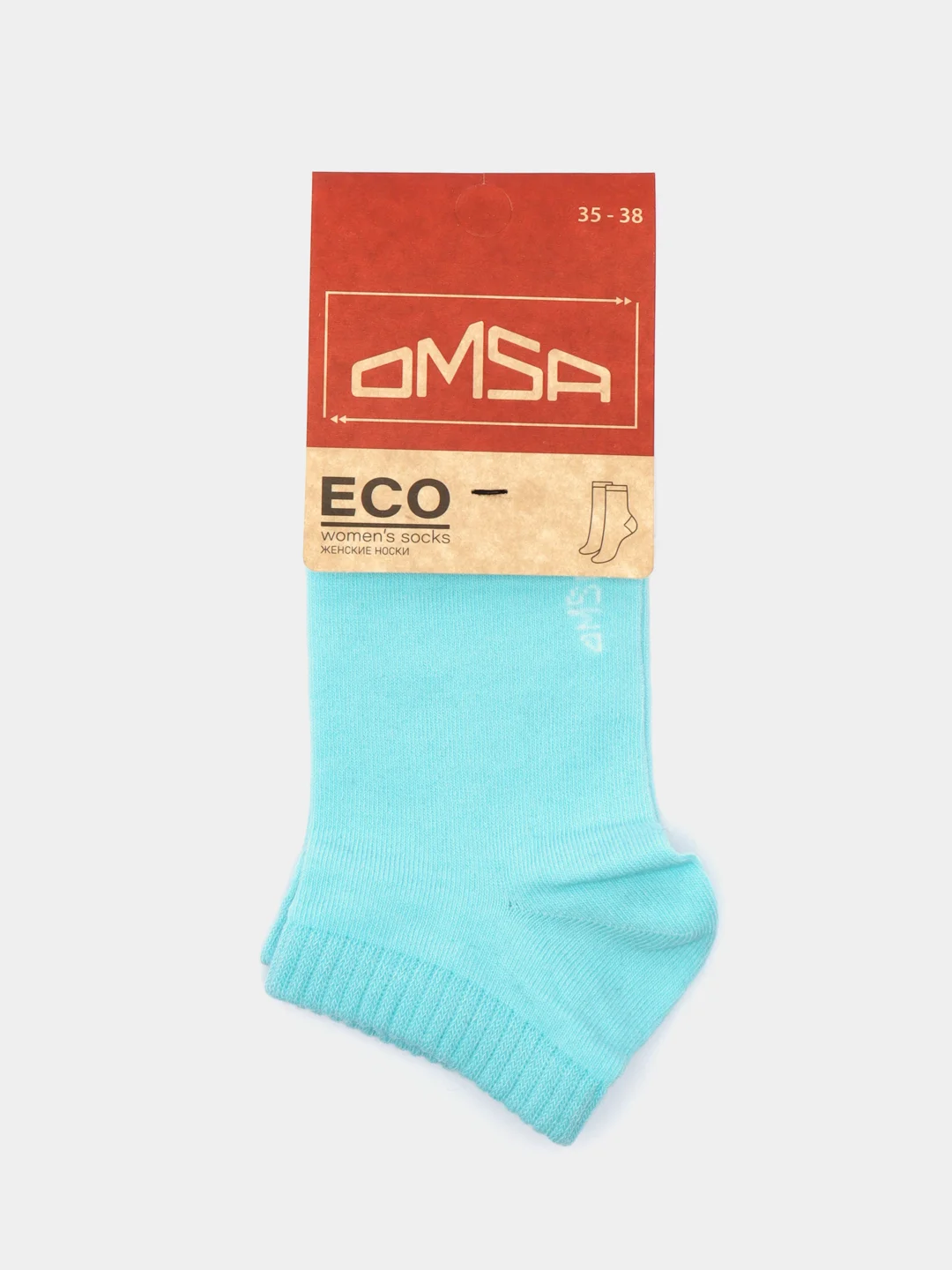 Бирюзовый носки женские Omsa ECO 252